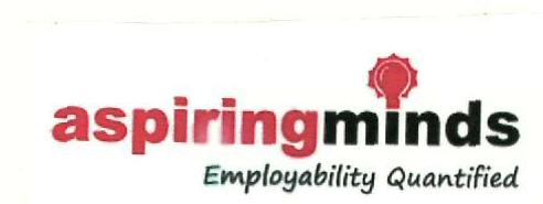 Aspiring Minds (label) Device mark 2394643 Trademark