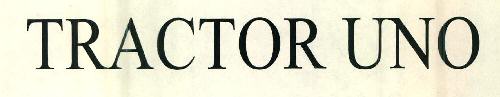 Tractor Uno Device mark 2510388 Trademark