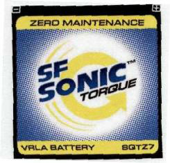 Sf Sonic Torque (label) Device mark 2191888 Trademark