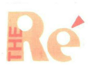 The Re` (with Colour Device) Device mark 2084279 Trademark
