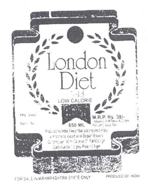 London Diet Device mark 2307144 Trademark