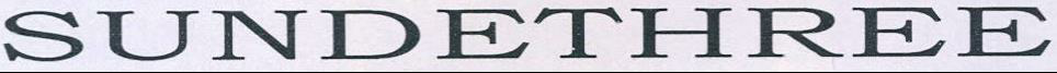 Sundethree Device mark 2192170 Trademark