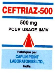 Ceftriaz-500 Device mark 2549447 Trademark