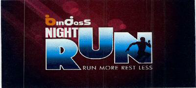 Bindass Night Run (device Of Human Being) Device mark 2370062 Trademark