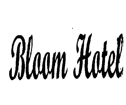 Bloom Hotel (logo) Device mark 2191647 Trademark