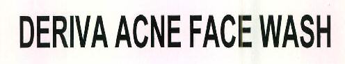 Deriva Acne Face Wash Device mark 2617740 Trademark