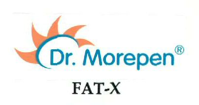 Dr. Morepen Fat-x (logo) Device mark 2358000 Trademark