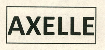 Axelle Device mark 2301444 Trademark
