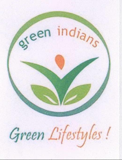 Green Indians Green Lifestyles ! Device mark 2073855 Trademark