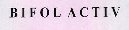 Bifol Activ Device mark 2448637 Trademark