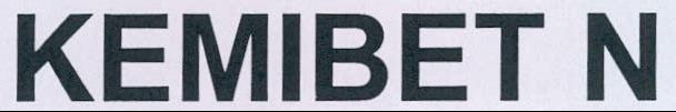 Kemibet N Device mark 2202589 Trademark