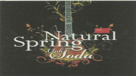Natural Spring Club Soda (device) Device mark 2462585 Trademark