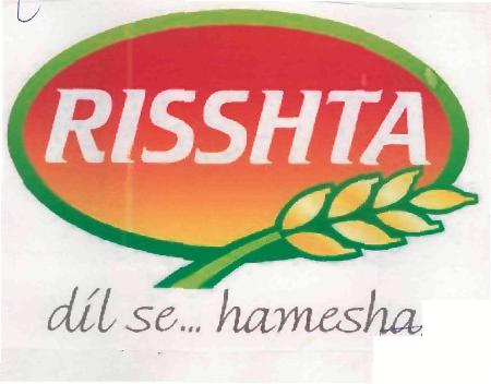 Risshta Dil Se Hamesha (label) Device mark 2214593 Trademark