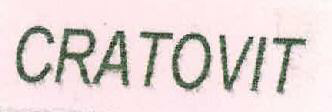 Cratovit Device mark 2314243 Trademark