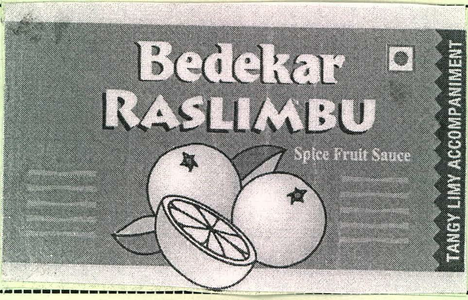 Bedekar Raslimbu Device mark 2223481 Trademark
