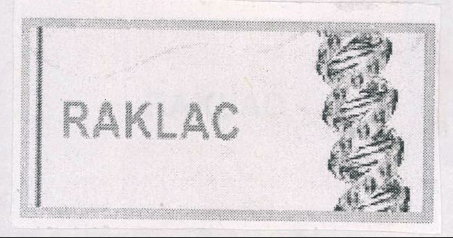 Raklac Device mark 2053202 Trademark