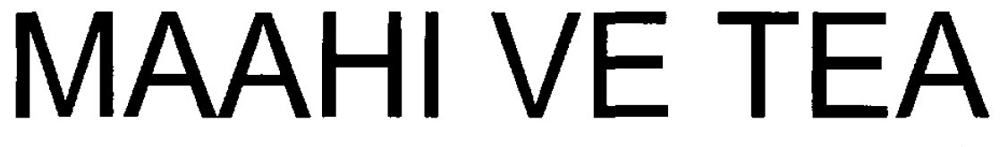 Maahi Ve Tea (device) Device mark 2819687 Trademark