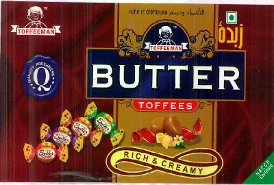Toffeeman Butter Toffees Rich & Creamy Device mark 2929232 Trademark