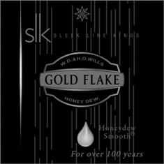 Gold Flake Sleek Line Kings, Slk (label) Device mark 2474304 Trademark