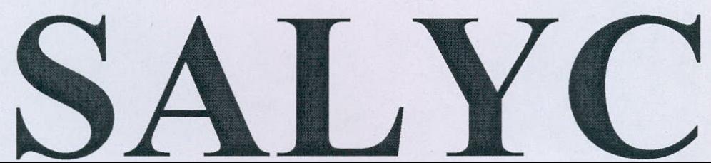 Salyc Device mark 2120981 Trademark