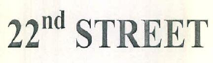 22nd Street Device mark 2807967 Trademark