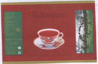 Ruttonpore Tea (device Of Cup) Device mark 2153387 Trademark