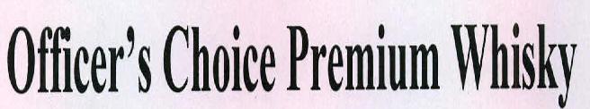 Officer's Choice Premium Whisky Device mark 2216873 Trademark