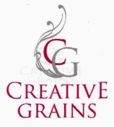 Creative Grains, Cg (monogram), Device Of Ornamental Framework Device mark 2925423 Trademark