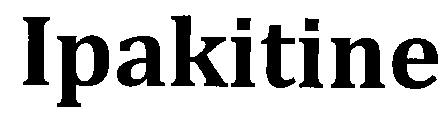 Ipakitine Device mark 2589261 Trademark