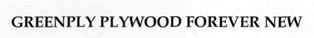 Greenply Plywood Forever New Device mark 2756780 Trademark