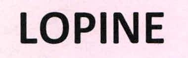 Lopine Device mark 2249444 Trademark
