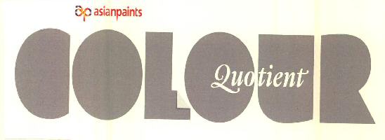 Asianpaints Colour Quotient Device mark 2510387 Trademark