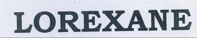 Lorexane Device mark 2182690 Trademark