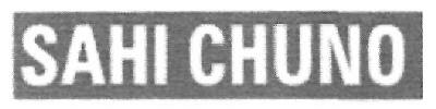 Sahi Chuno (device) Device mark 2626897 Trademark