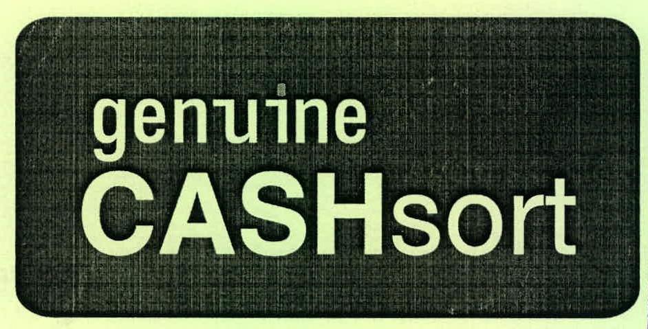 Genuine Cashsort Device mark 2229649 Trademark