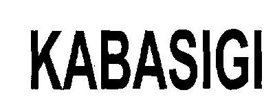 Kabasigi (device) Device mark 2369583 Trademark