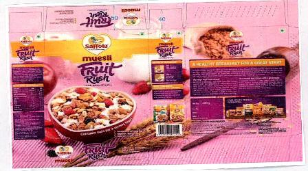 Saffola Muesli Fruit Rush Device mark 2328239 Trademark