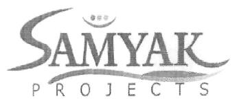 Samyak Projects (device) Device mark 2544248 Trademark