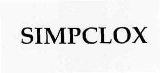 Simpclox Device mark 2803989 Trademark