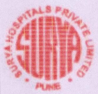 Surya Hospitals Device mark 2823499 Trademark