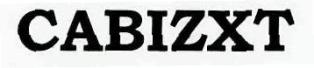 Cabizxt Device mark 2384700 Trademark