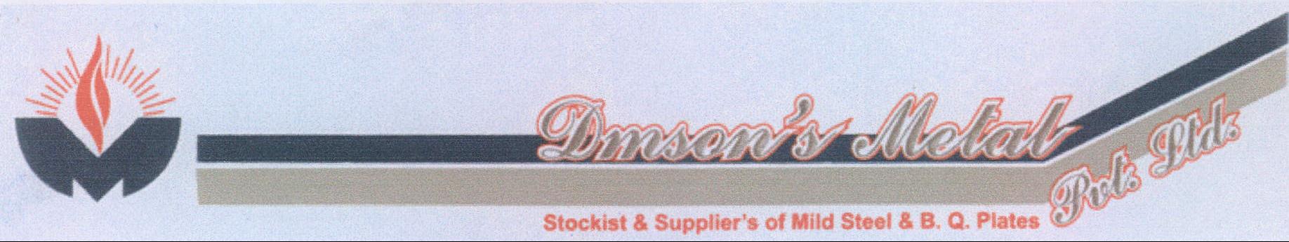 Dmson's Metal Pvt. Ltd. Device mark 2164101 Trademark