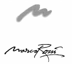 Marcorossi With M Logo Device mark 2730852 Trademark
