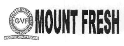 Gvf Mount Fresh (device) Device mark 2599826 Trademark