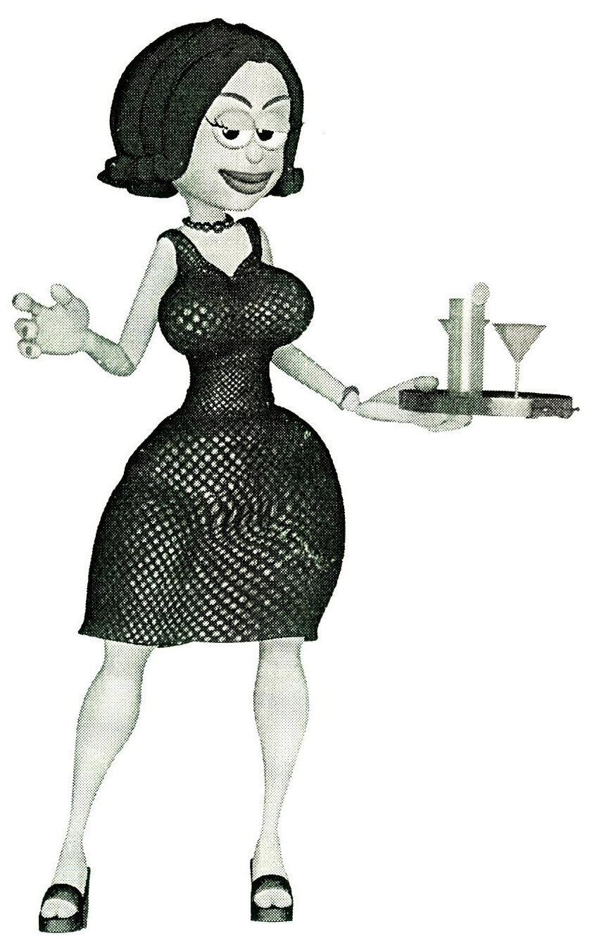 Cartoon' Mom' (logo) Device mark 2590570 Trademark