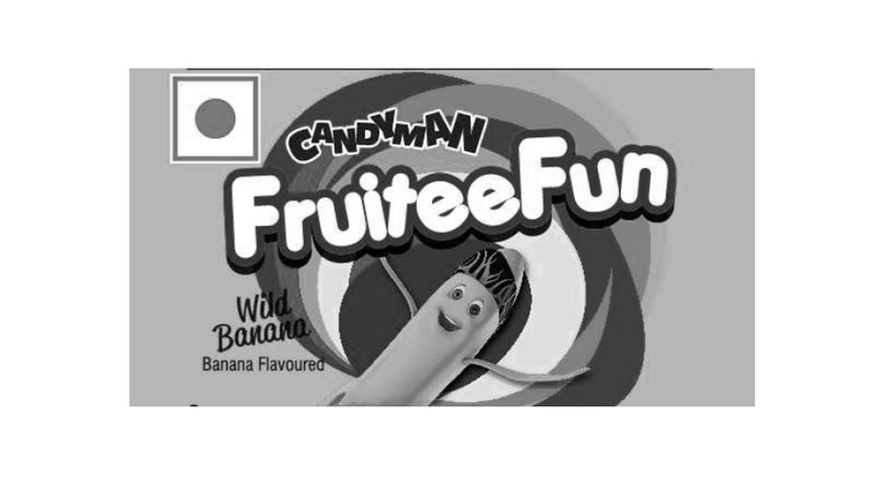 Candyman Fruitee Fun Wild Banana Device mark 2624984 Trademark