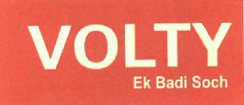 Volty Ek Badi Soch (label) Device mark 2678229 Trademark