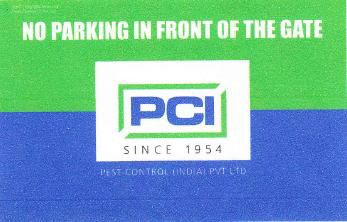 Pci No Parking In Front Of The Gate (label) Device mark 2147621 Trademark