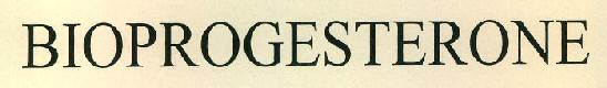 Bioprogesterone Device mark 2667813 Trademark
