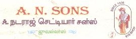 A.n. Sons A.nataraj Chettiar Sons Jewellers Device mark 2060157 Trademark